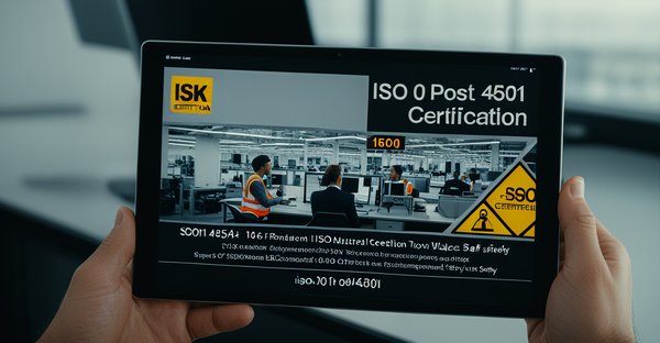 Certification iso 45001 : optimisez la sécurité au travail